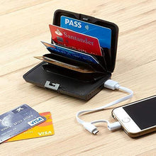 Charger l'image dans la galerie, Porte-Cartes de Sécurité et Power Bank Wallet